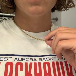 GLD Brand, 4mm gold plated chain